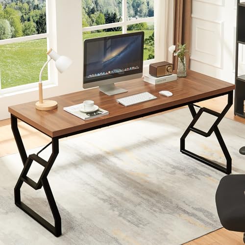 63-inch Engineered Wood Metal Desk O64768
