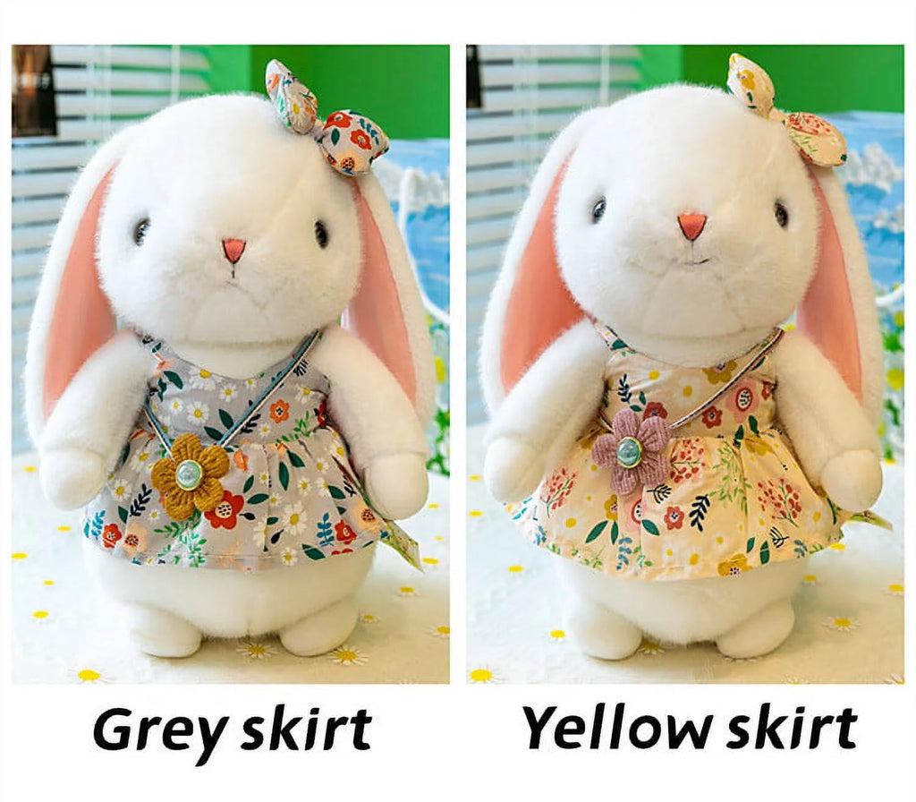 Easter Bunny Plush Stuffed Toy with Floppy Ears H805430