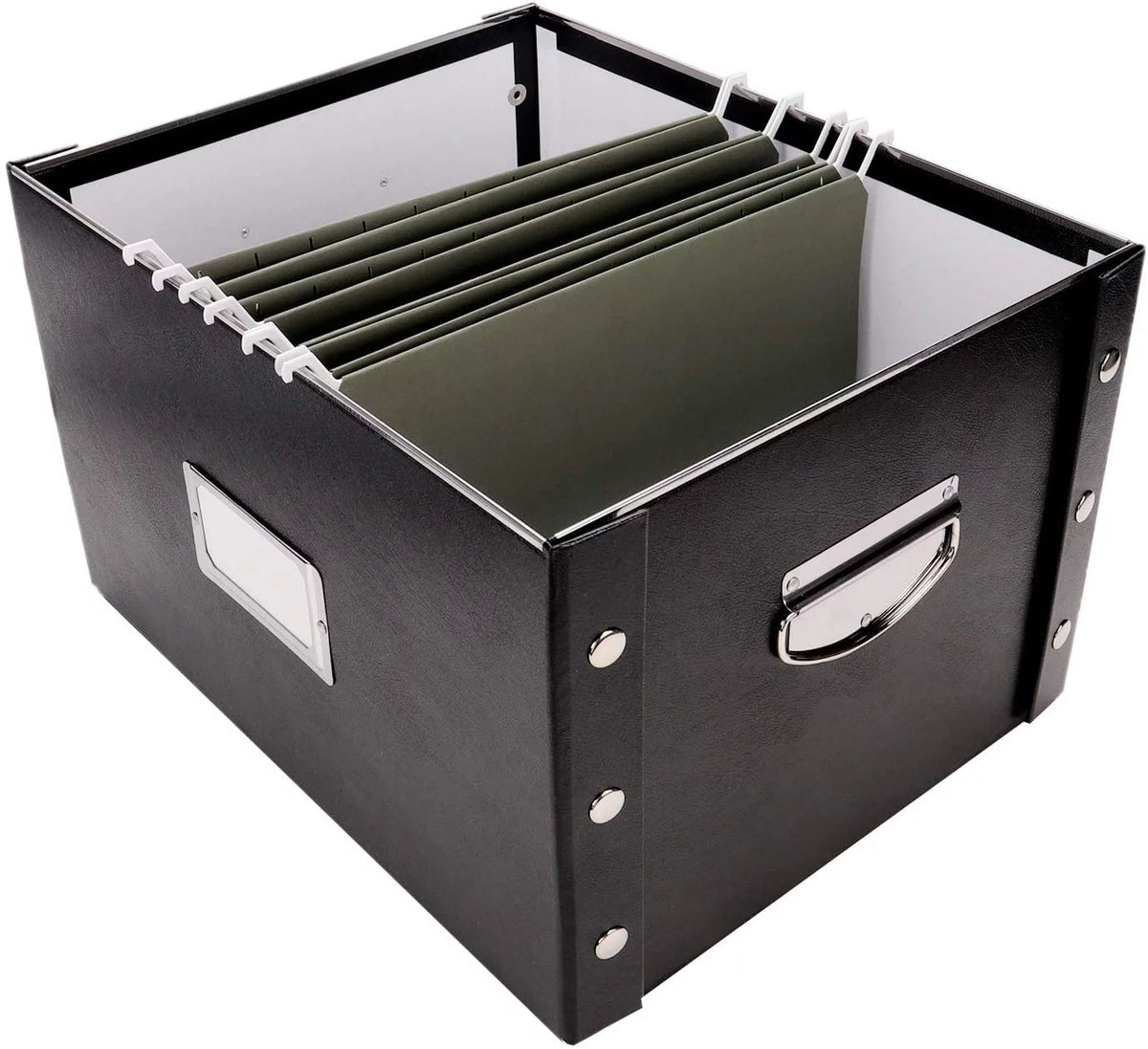 Black 2 PK Letter Legal File Box E131184