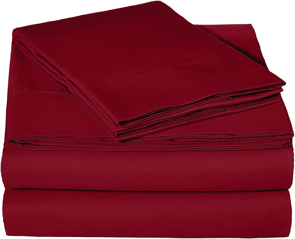 800 Thread Count Egyptian Cotton 4 Piece Twin Sheet Set White G756