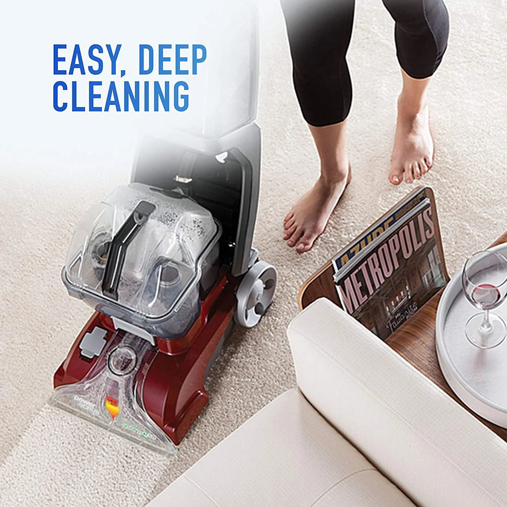 Red Upright Carpet Cleaner Machine R524377
