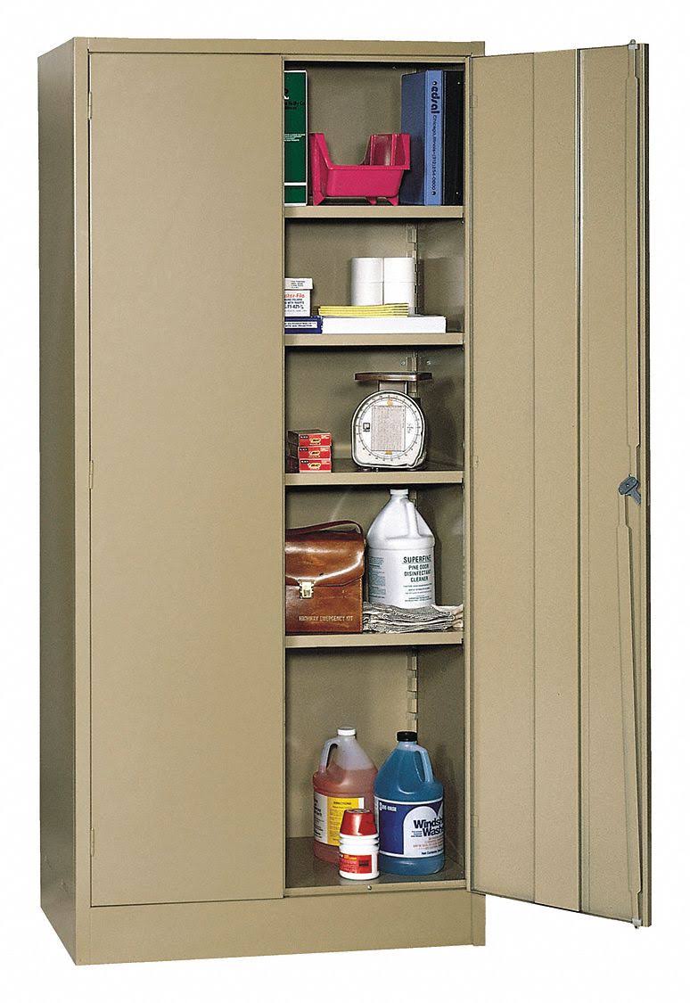 72 H 36 W TAN Shelving Cabinet T899495