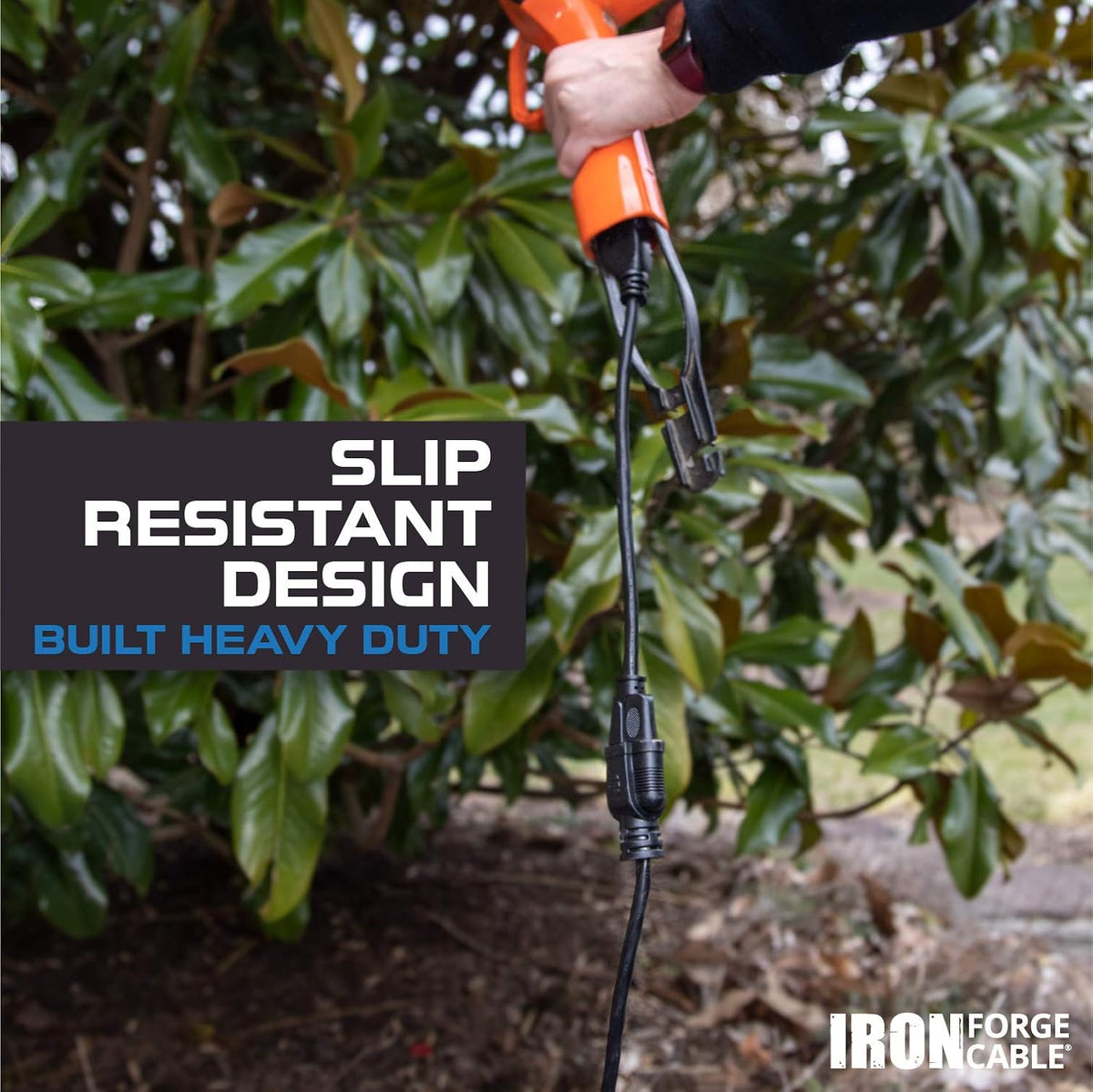 75 Ft Black Outdoor Extension Cord H82560