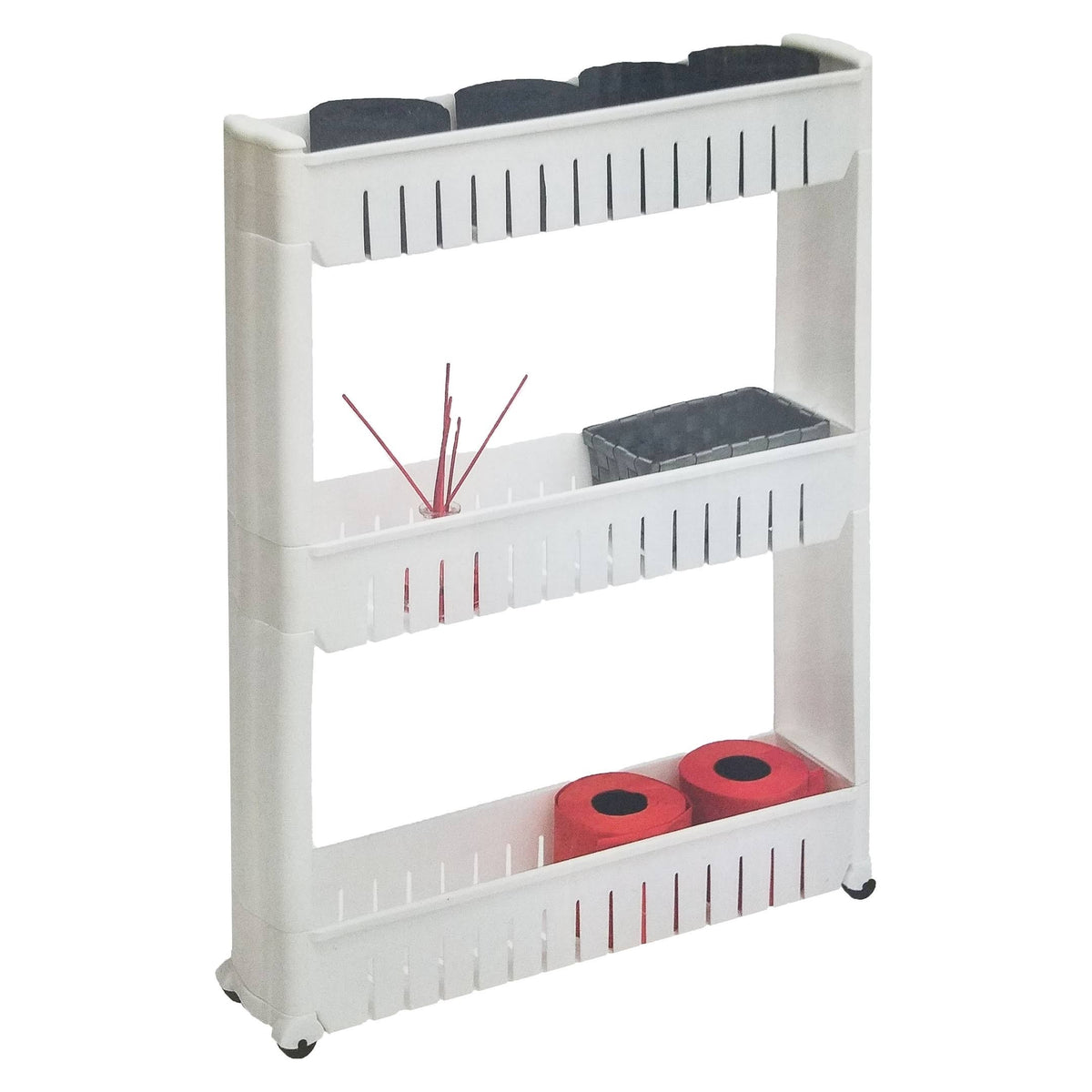 3 Tier Rolling Utility Cart W7964