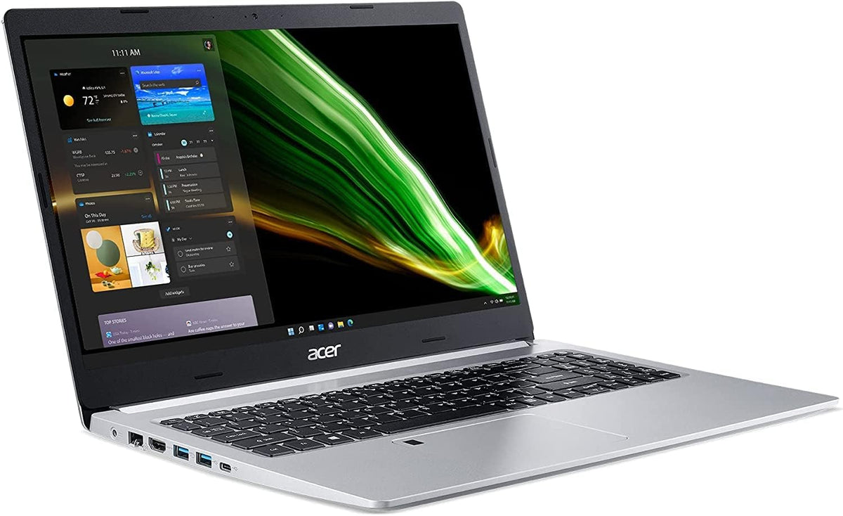 Silver 15.6" FHD IPS Laptop with Backlit Keyboard and Fingerprint Reader P64783