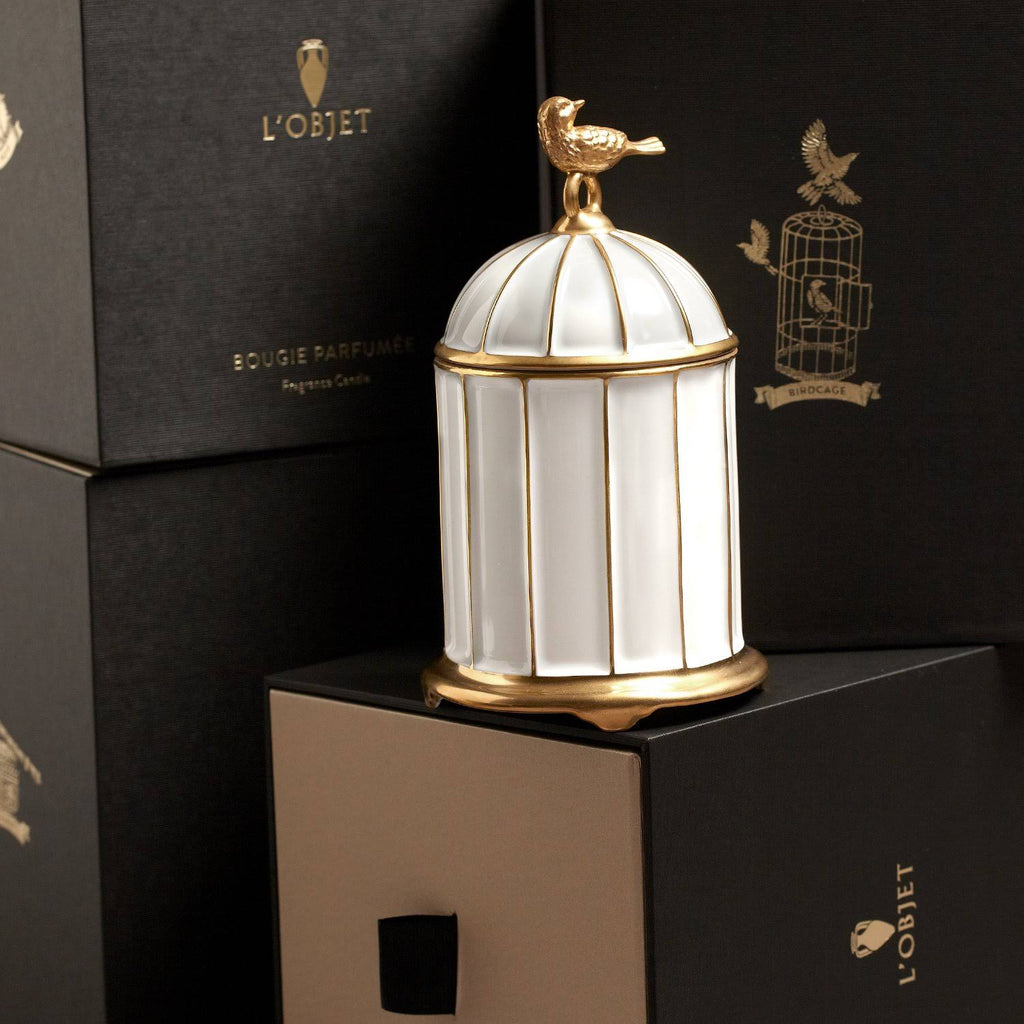 Bird Cage Candle D17075