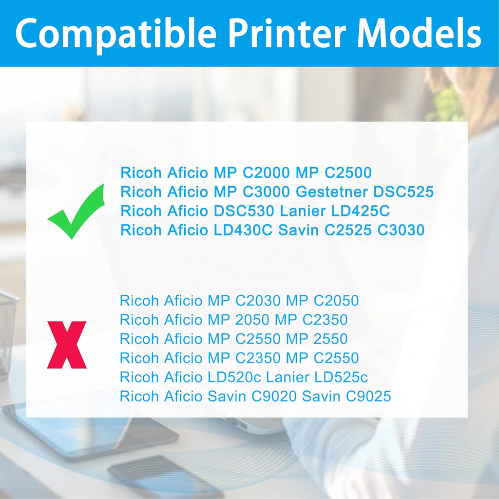Compatible Toner Cartridge Replacement 4-Pack KCMY C7880
