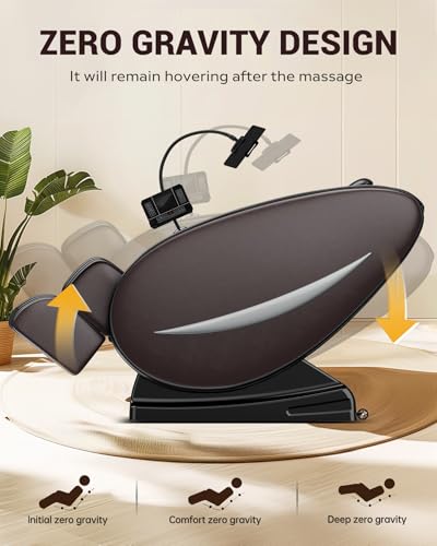 Black Faux Leather Full Body Massage Chair Recliner with Heat Therapy E27158