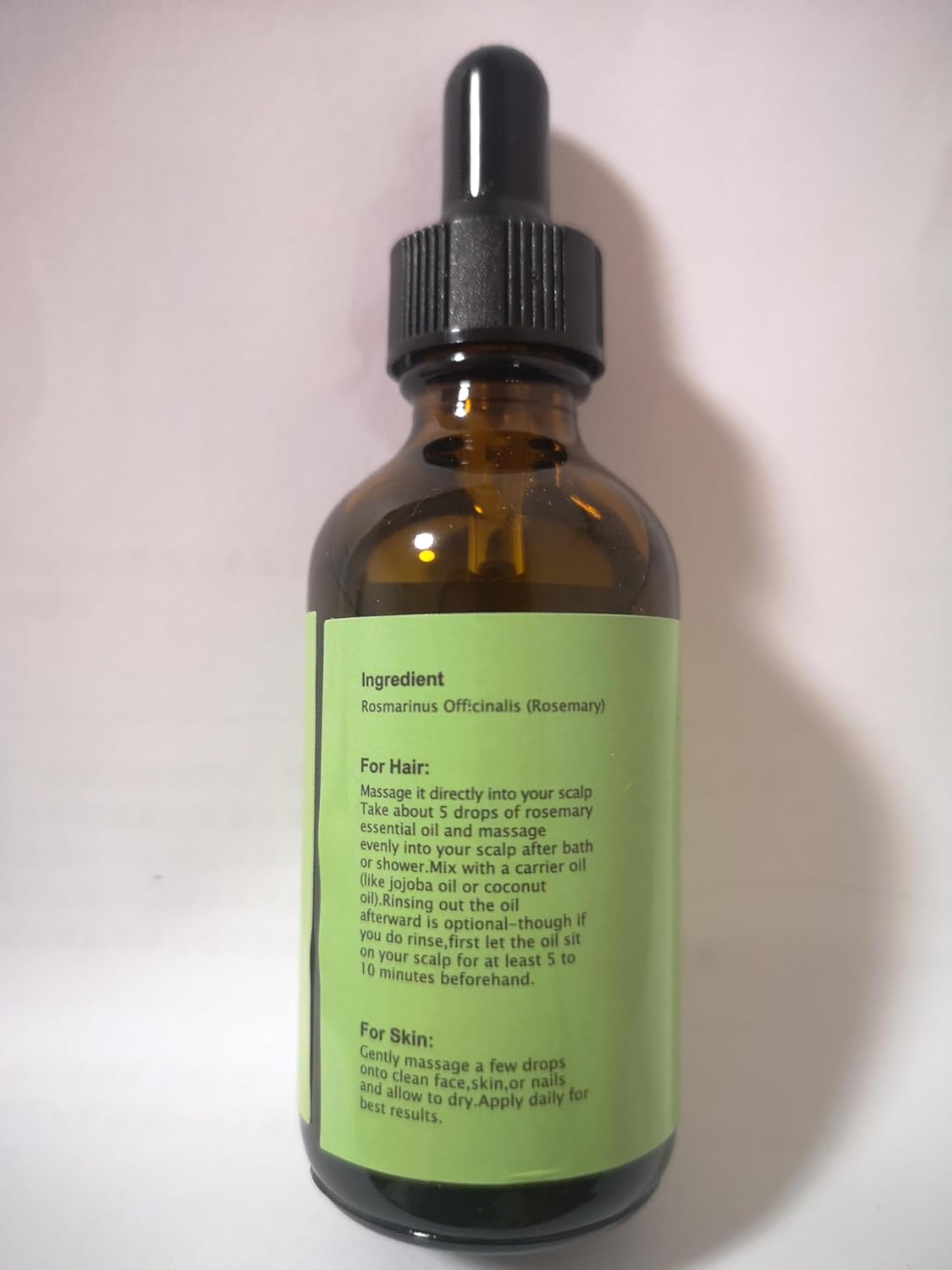 100% Pure Organic Rosemary Essential Oil for Hair K1102