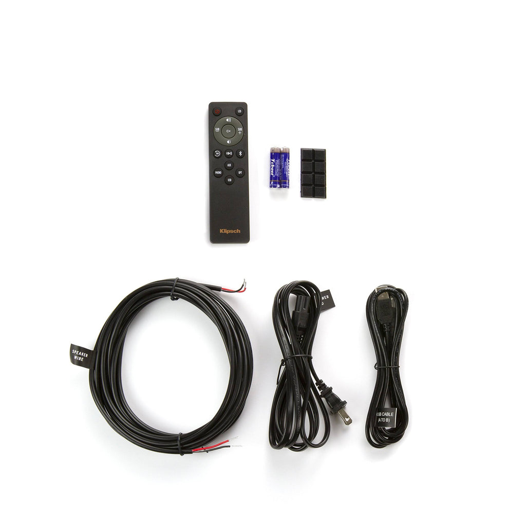 Black Powered Wireless Bookshelf Speaker - Pair O712