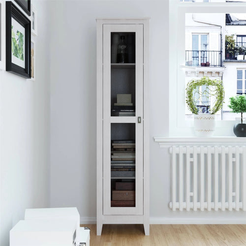 18 inch Wide Storage Cabinet with Mesh Door P370170