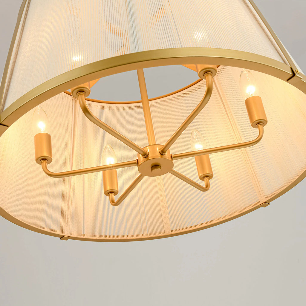 6-Light Dimmable Dome Kitchen Island Pendant F268237