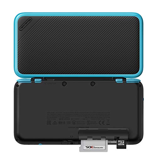 Black + Turquoise Nintendo 2DS XL with Mario Kart 7 Pre-installed V45437