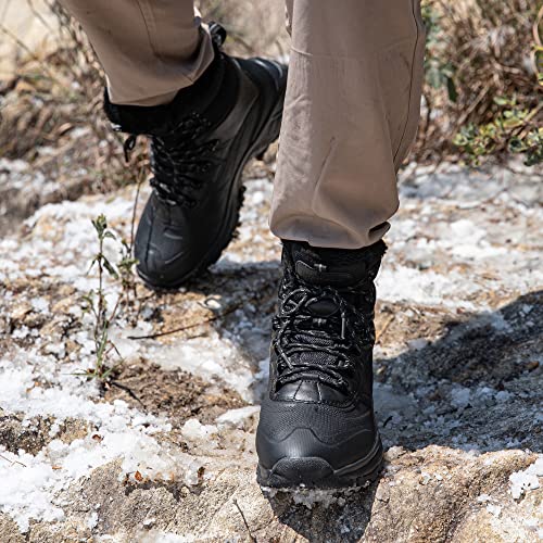Men's Waterproof Hiking Boots Mid Top Ankle Boots P901