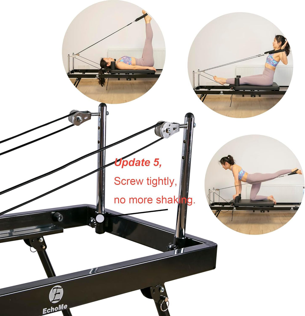 Updated Longer Size Pilates Reformer with Alloy Springs R344500