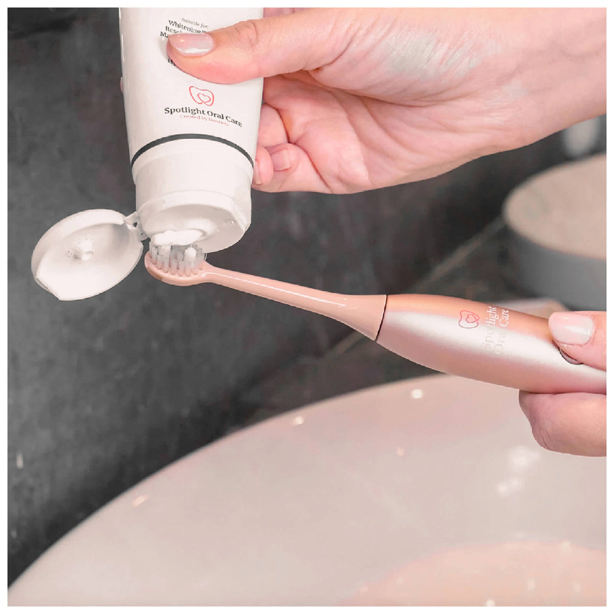 Rose Gold Sonic Toothbrush E315118