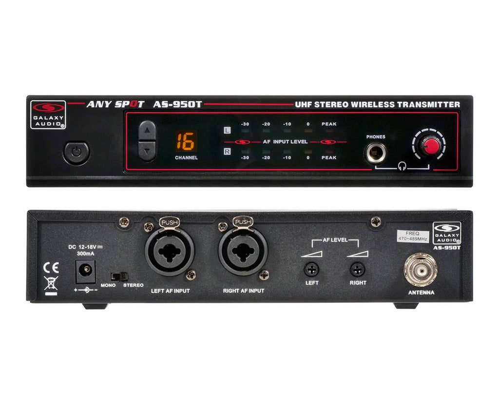 Black In-Ear Wireless System Y1931