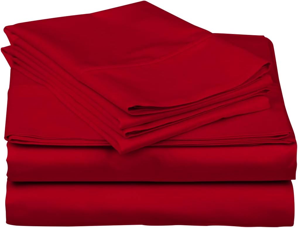 800 Thread Count Egyptian Cotton 4 Piece Twin Sheet Set White G756