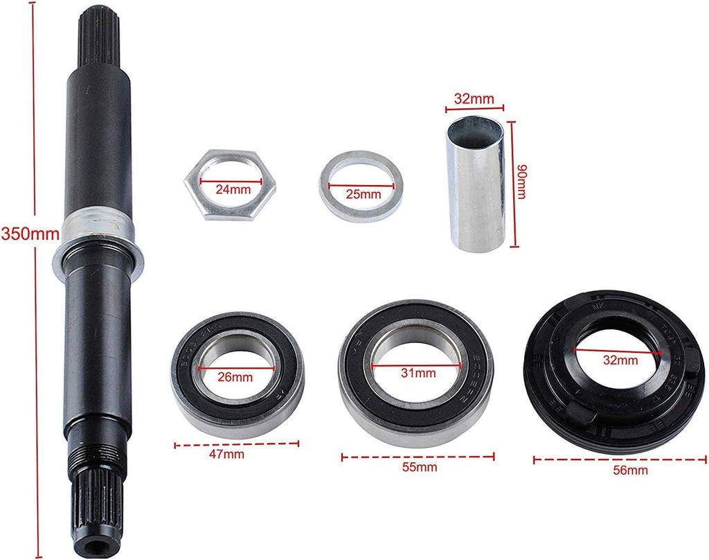 Tub Seal and Bearing Kit with Hub Kit W62249