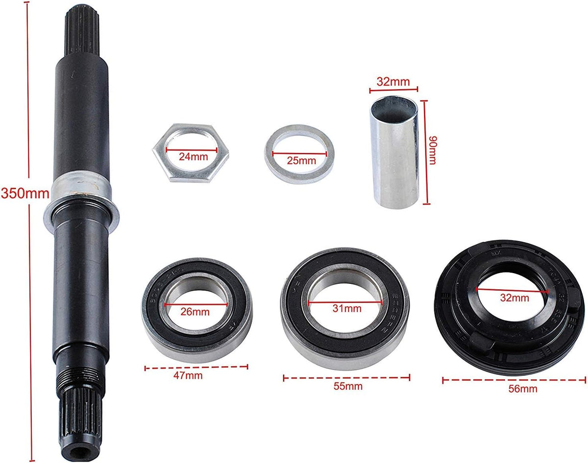 Tub Seal and Bearing Kit with Hub Kit W62249