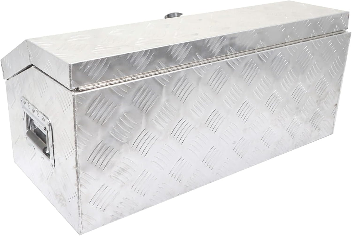 Silver Aluminum Pickup Truck Bed Tool Box C140