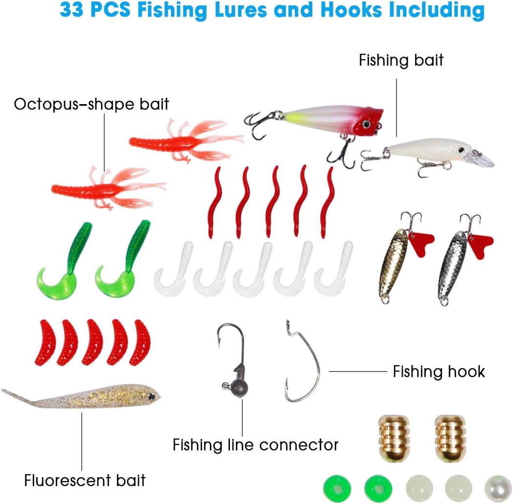 2.1m Carbon Fiber Telescopic Fishing Rod and Reel Combo with Carrier Bag F28808