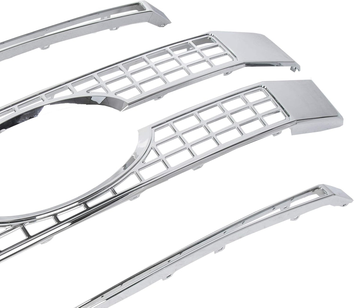 Chrome Front Hood Bumper Grille 4PCS S3539