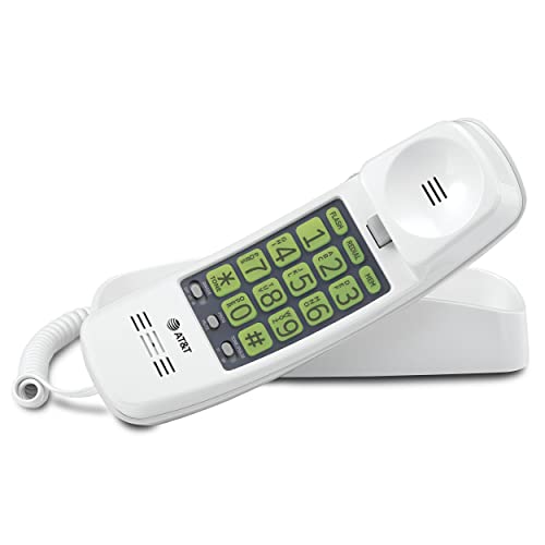 Corded Home Phone with Extra Big Buttons, Black C478