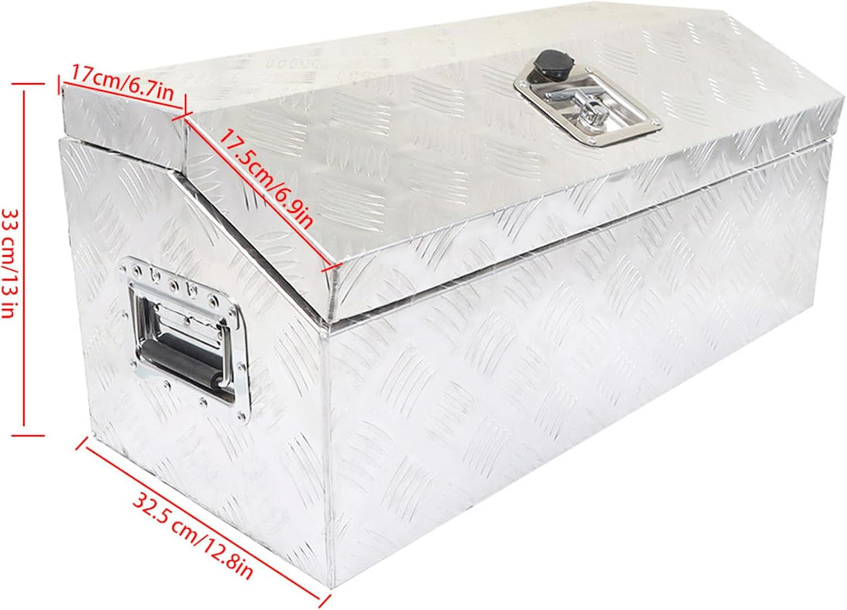 Silver Aluminum Pickup Truck Bed Tool Box C140