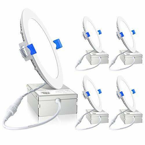 4 Pack 6 inch Ultra-Thin LED Recessed Ceiling Light L93805