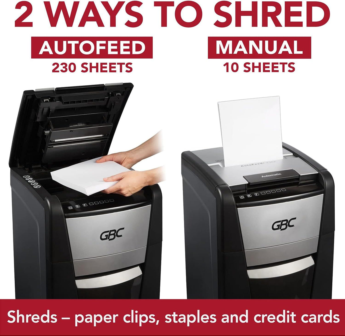 Auto Feed 100 Sheet Super Cross-Cut Paper Shredder H145