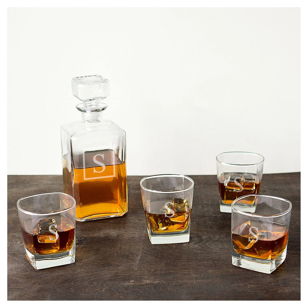 5pc Monogram Decanter Set S167647