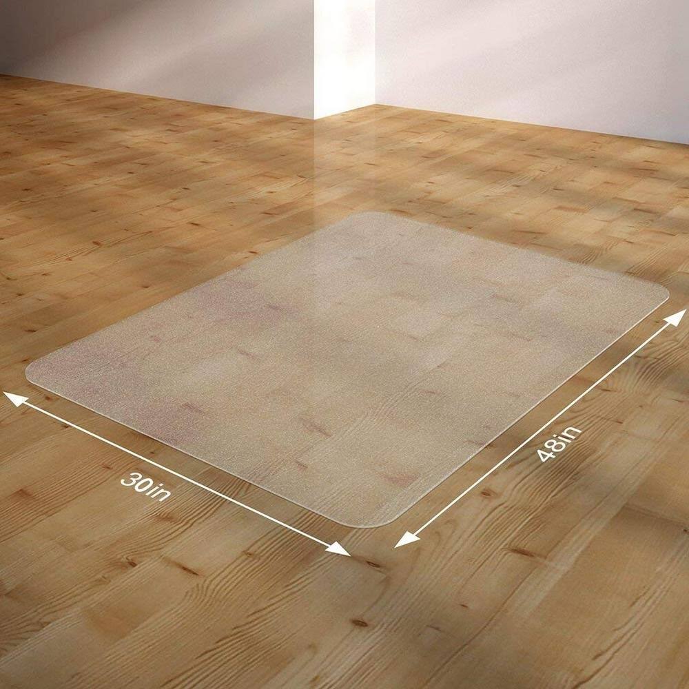 Clear Rectangle PVC Chair Mat Y4144