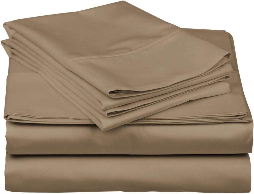 800 Thread Count Egyptian Cotton 4 Piece Twin Sheet Set White G756