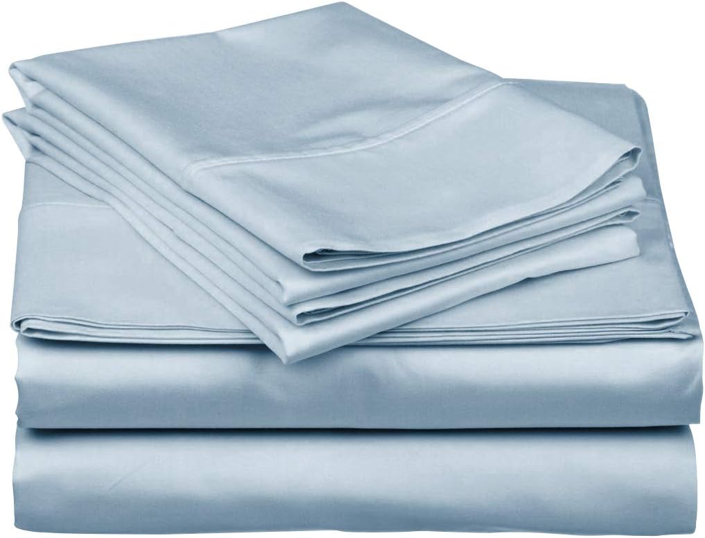 800 Thread Count Egyptian Cotton 4 Piece Twin Sheet Set White G756