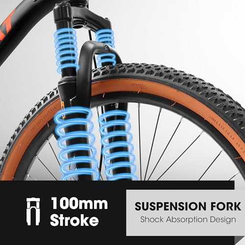 24 26 Inch Steel Aluminum Alloy Frame Mountain Bike F8092