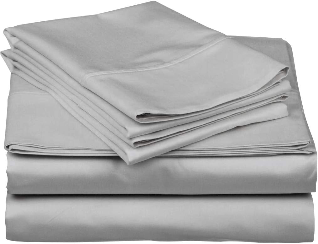 800 Thread Count Egyptian Cotton 4 Piece Twin Sheet Set White G756