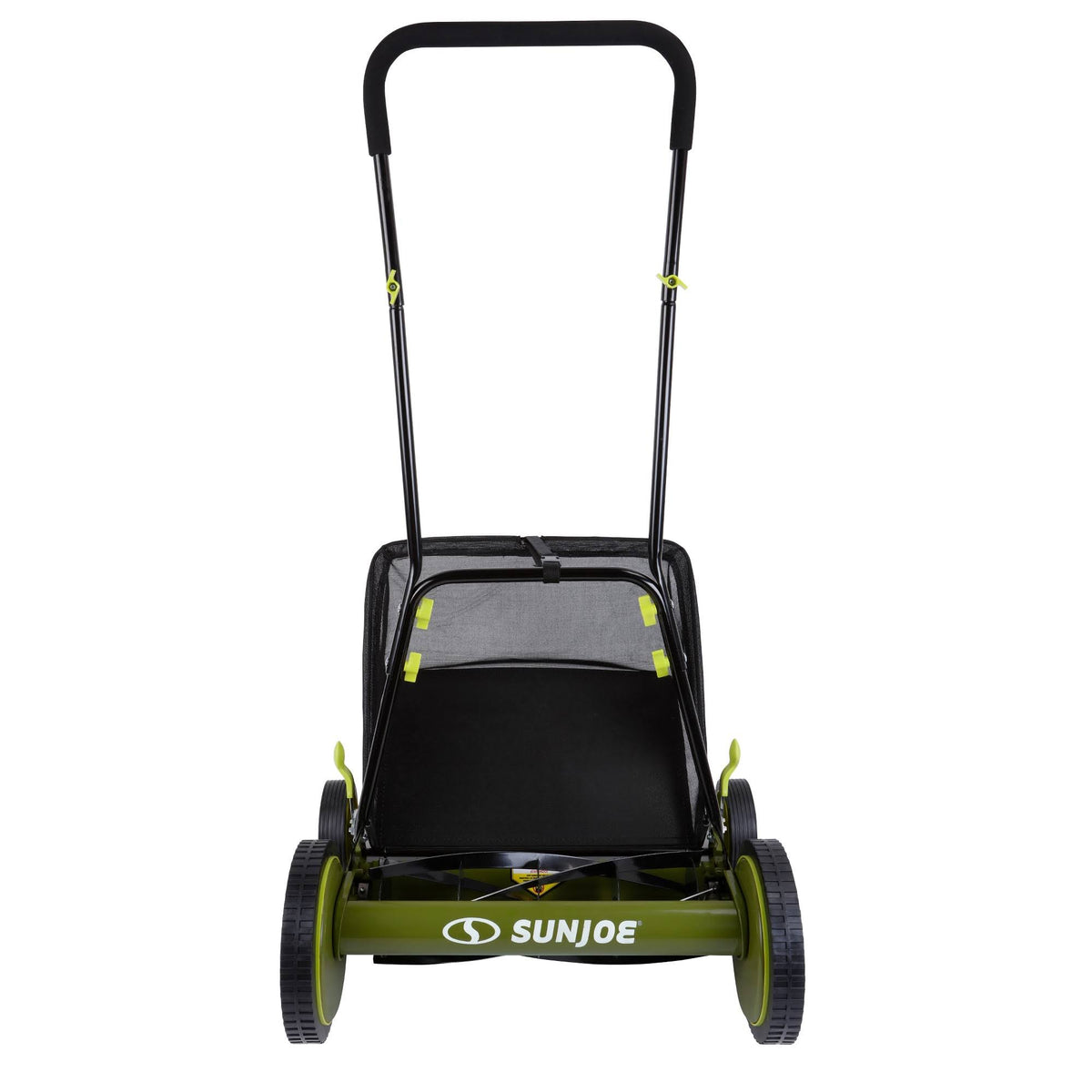 Black Manual Reel Mower with Grass Catcher R841