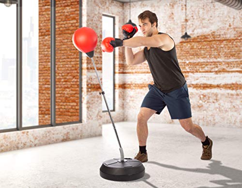 Height Adjustable Punching Bag with Stand S4722