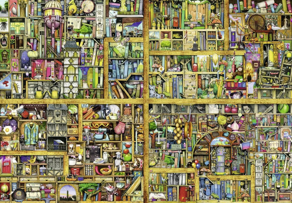 Magical Bookcase Puzzle E2952