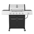 5 Burner Propane Gas Grill with Side Burner E544294