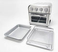 Stainless Steel Mini Air Fryer Toaster Oven with Cake Pan U858