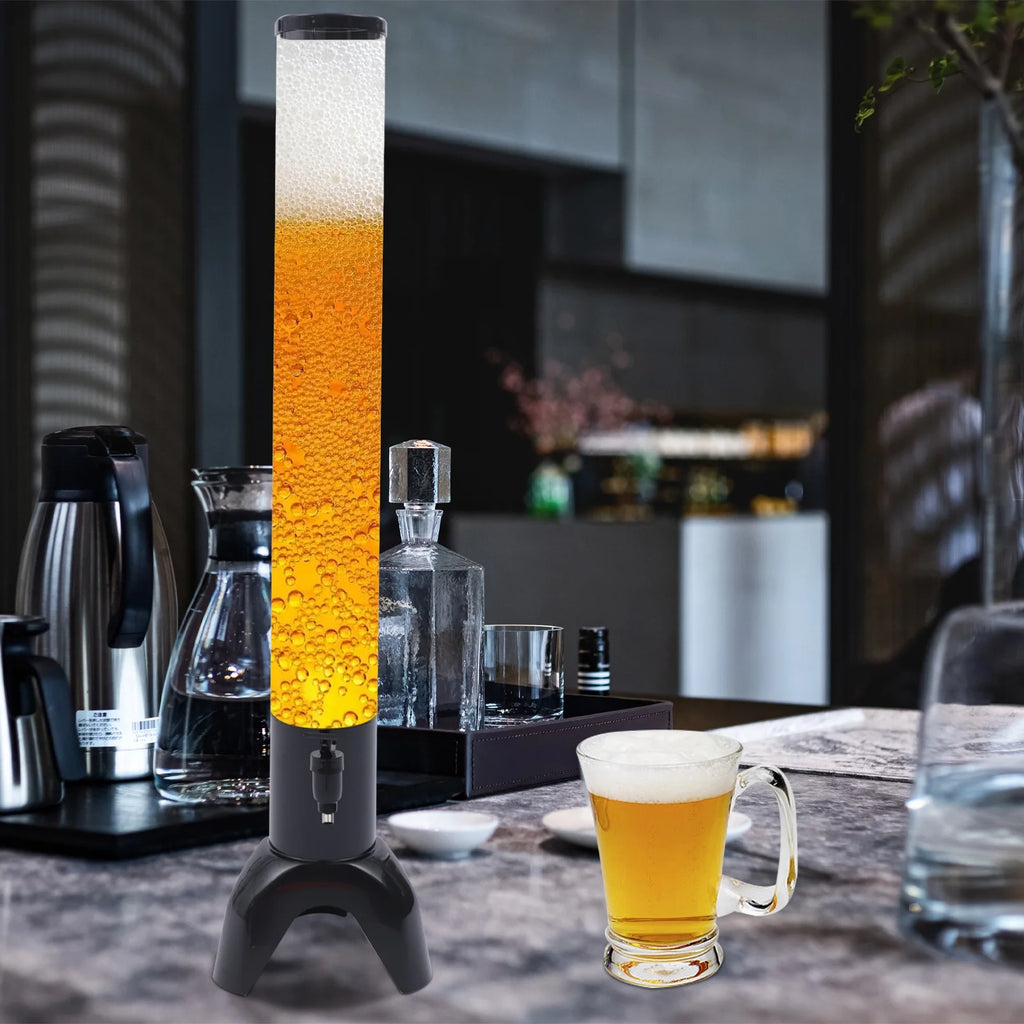 Beer Tower Dispenser with Removable Ice Tube, 3L E651
