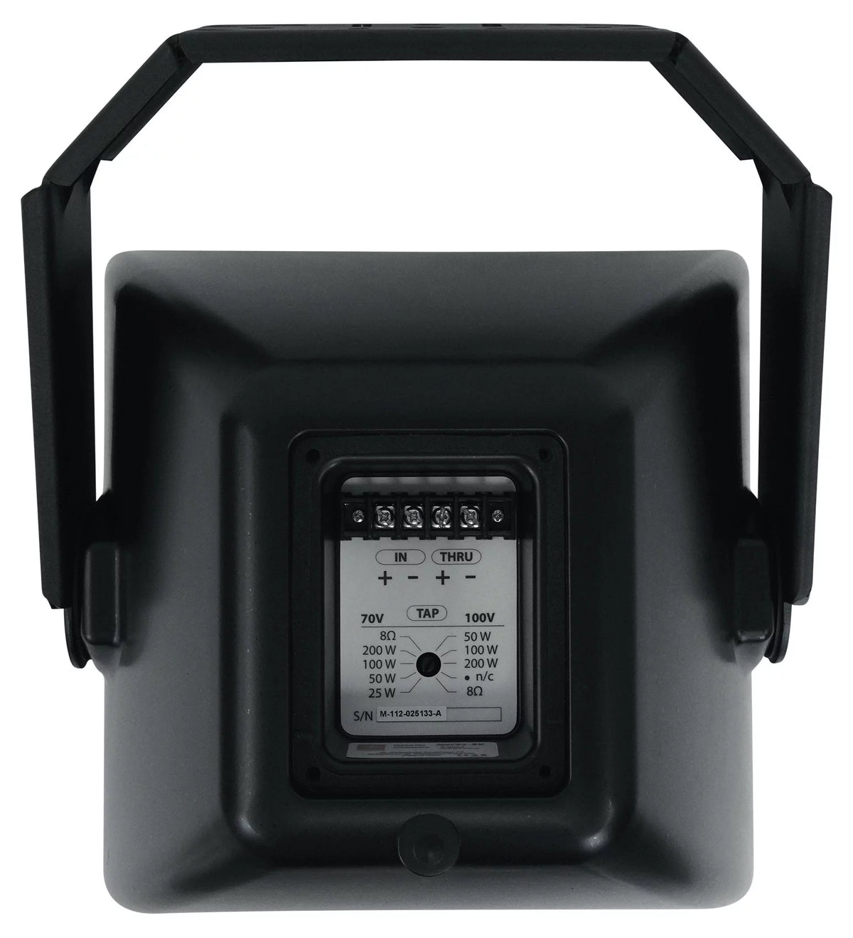 Black 8" Indoor/Outdoor Commercial Speakers B956