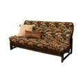 Fabric Full Size Futon Cover in Multi-Color Print J229