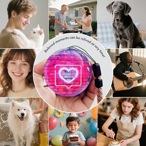 2.7" White Crystal Ball Video Player with Sound N347
