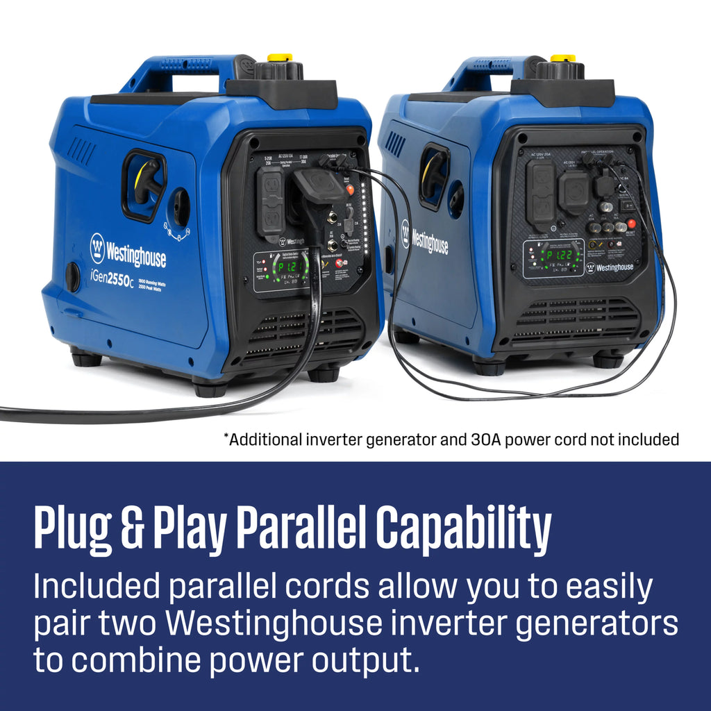 Gas Powered Portable Inverter Generator with CO Sensor H8369