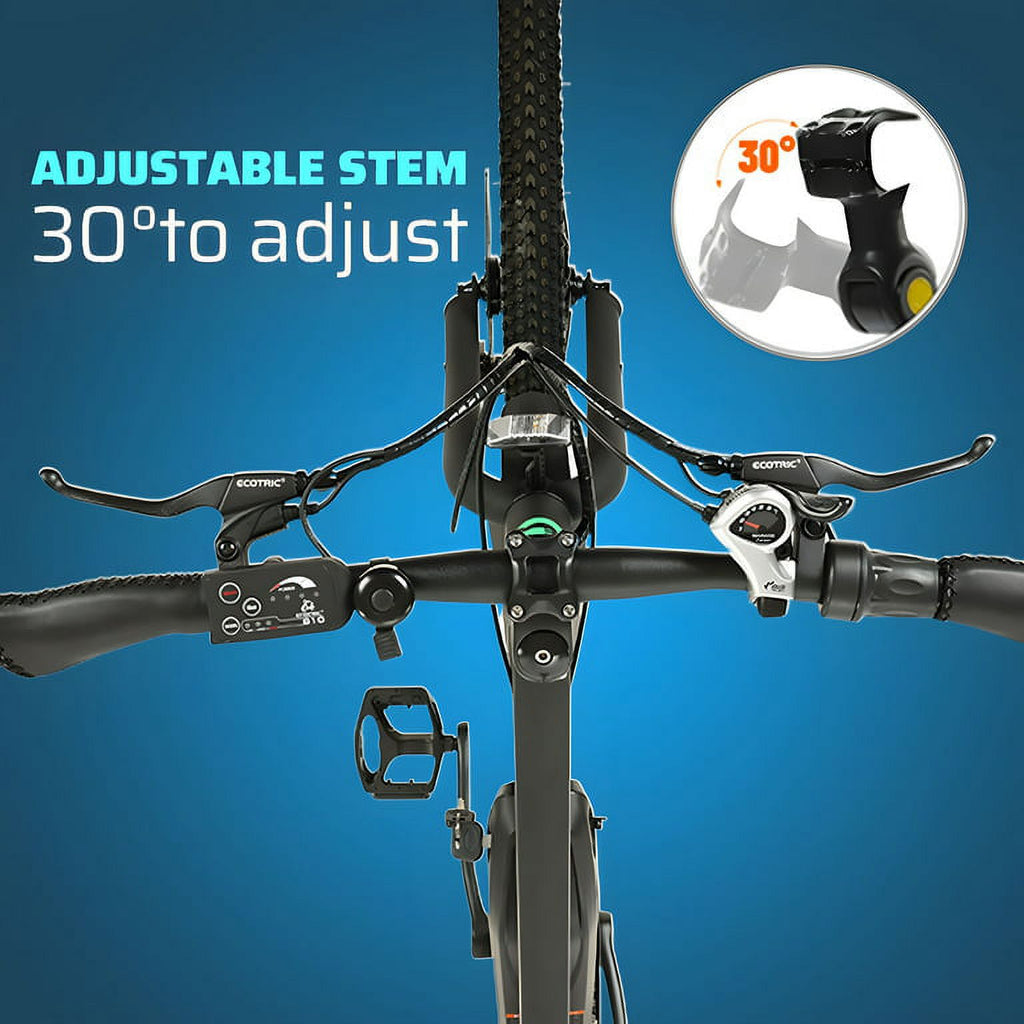 Black 26 In. 36 V 350 W 12.5 AH 7 Speed Electric Bike W46027