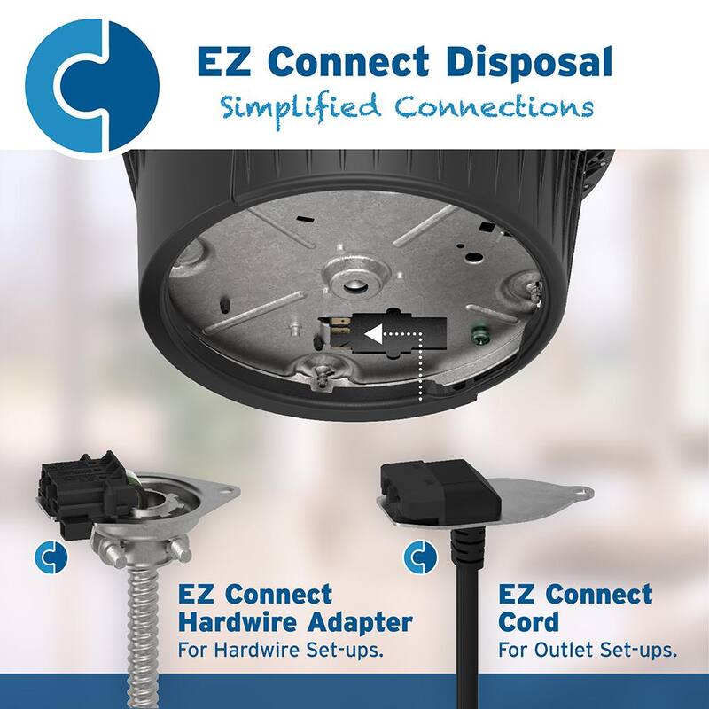3/4 HP Continuous Feed Garbage Disposal T71910