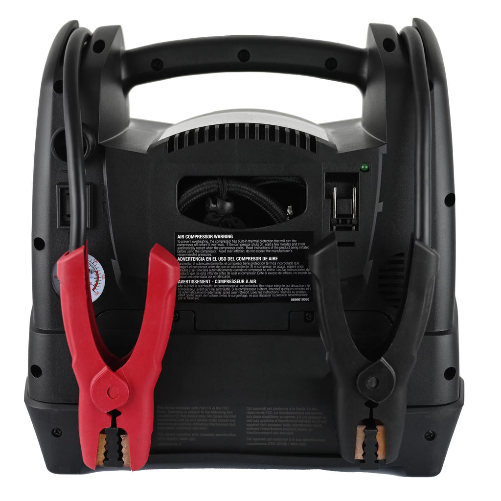 6-in-1 Portable Power Station, 1500A Jump Starter, 150-PSI Compressor A33312